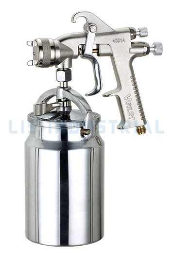 4001A Wytrzymały pistolet natryskowy z zasysaniem i kubkiem 1000 ml