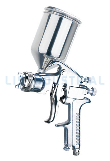 Wytrzymały pistolet natryskowy GX500G z bocznym kubkiem o pojemności 400 ml